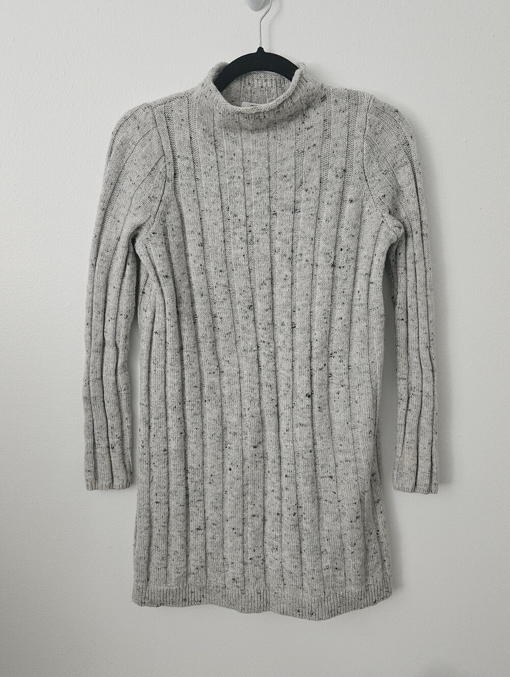Madewell Ribbed Turtleneck Sweater Dress